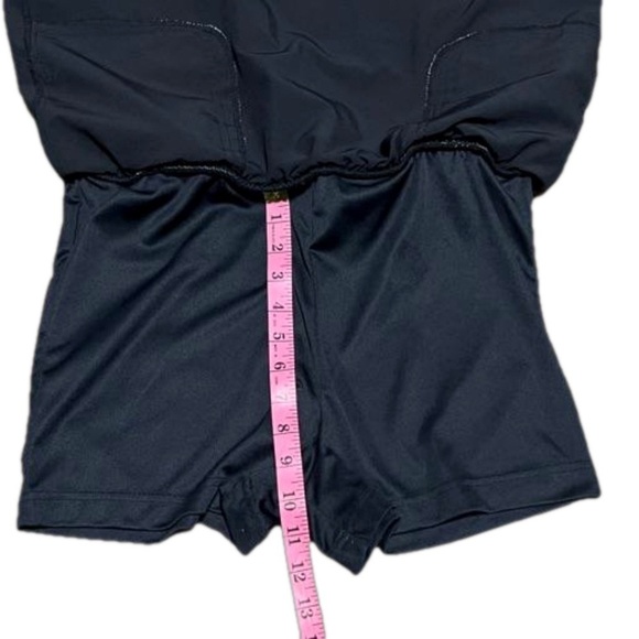 Nautica School Uniform Scooter Skirt Shorts Navy Pockets Plus Girls Size 16.5 - Picture 13 of 16